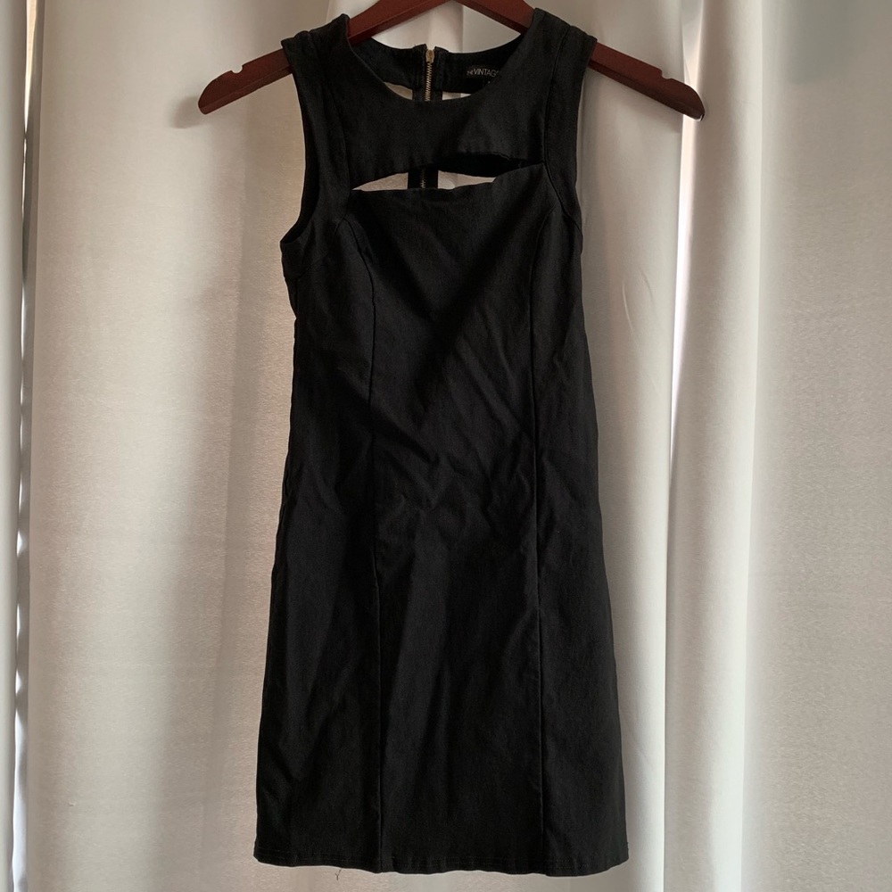 Sexy Black Fashion Dress